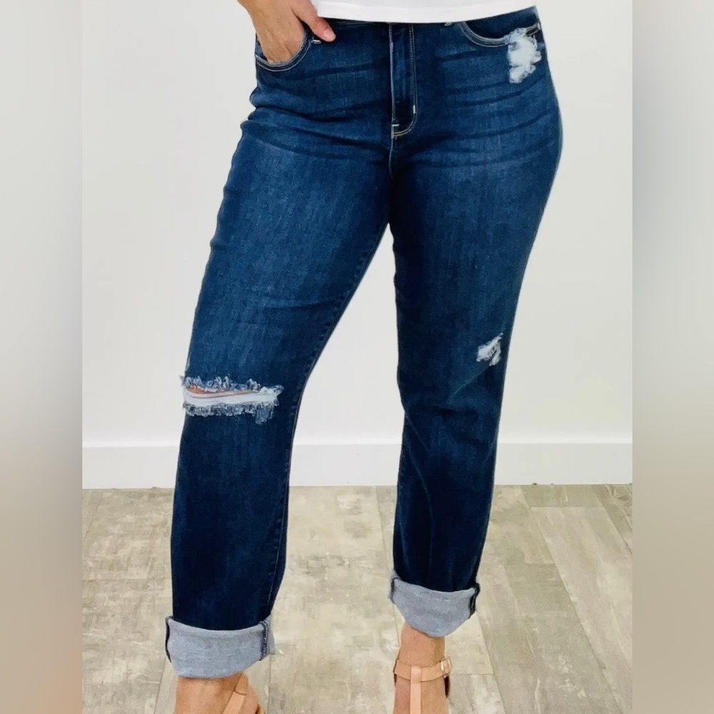 Judy Blue Jeans Destroyed Boyfriend 0/24